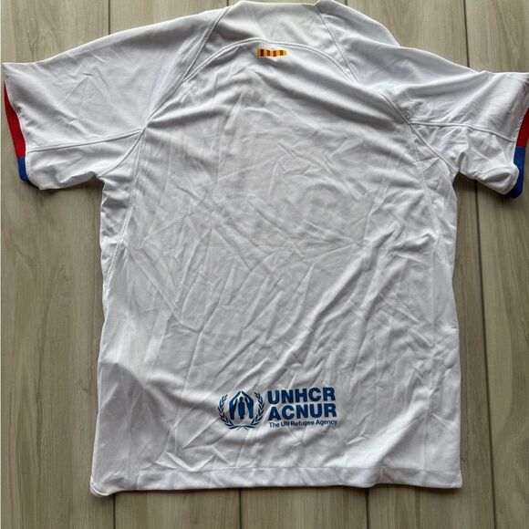 Nike Barcelona Soccer Jersey (Away 23/24) White L NWT - Picture 5 of 7